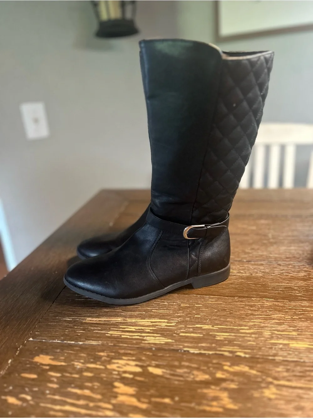 NWOT Kohls hip hop riding boots girls size 6 big girl